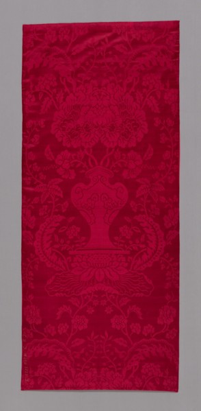 Panel (Furnishing Fabric), China, Qing dynasty (1644-1911), c. 1700. Creator: Unknown.