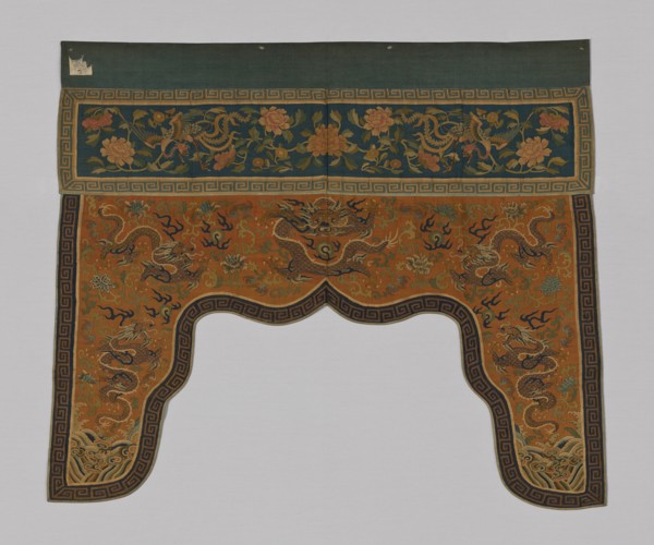 Valance, China, Qing dynasty (1644-1911), 1775/1800. Creator: Unknown.