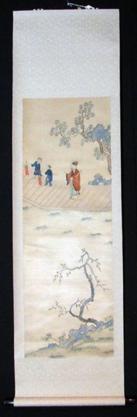 Scroll, China, Qing dynasty (1644-1911), c. 1720. Creator: Unknown.