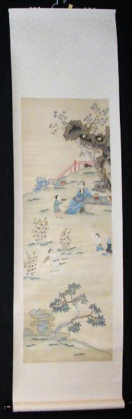 Scroll, China, Qing dynasty (1644-1911), c. 1720. Creator: Unknown.