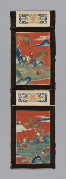 Panel (For a Screen), China, Qing dynasty (1644-1911), 1875/1900. Creator: Unknown.