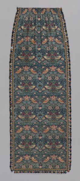 Strawberry Thief (Furnishing Fabric), England, 1883 (produced 1890s). Creator: William Morris.