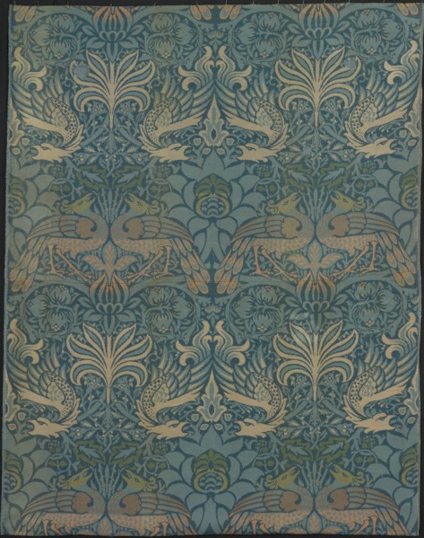 Peacock and Dragon, England, 1878 (produced 1878/1940). Creator: William Morris.