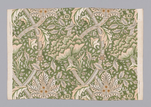 Windrush (Panel), London, 1883 (produced 1917/25). Creator: William Morris.