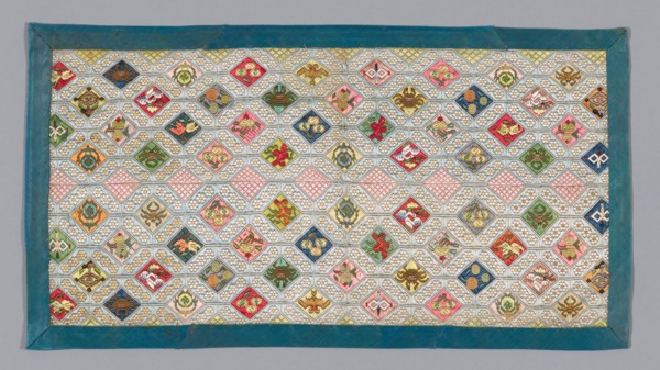 Panel, China, Qing dynasty (1644-1911), 1875/1900. Creator: Unknown.
