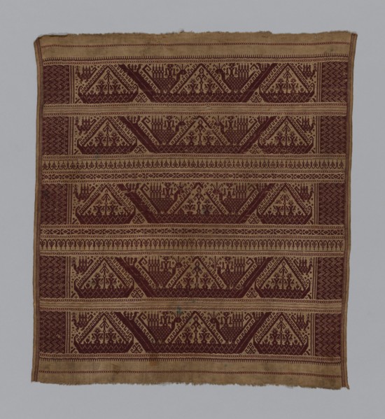 Tampan (Ceremonial Cloth), Indonesia, 19th century. Creator: Unknown.