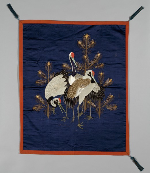 Fukusa (Gift Cover), Japan, Meiji period (1868-1912), late 19th century. Creator: Unknown.