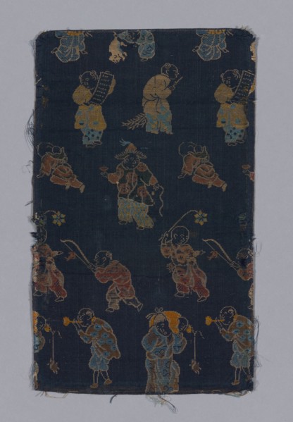 Fragment, Japan, 18th century, late Edo period (1789-1868)/ Meiji period (1868-1912). Creator: Unknown.