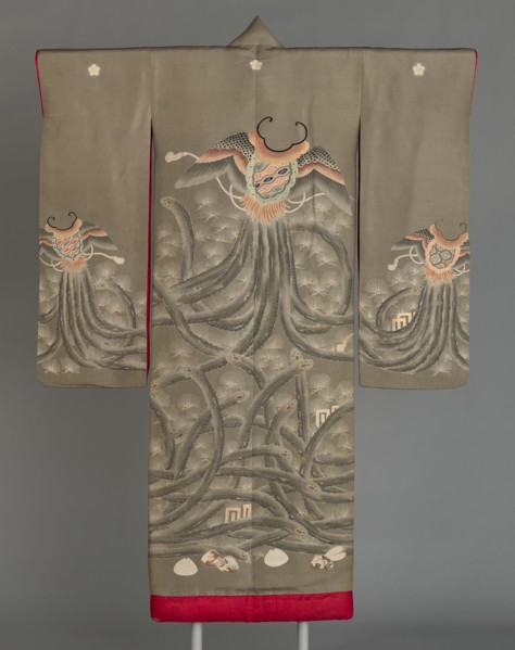 Uchikake, Japan, Meiji period (1868-1912), c. 1880. Creator: Unknown.