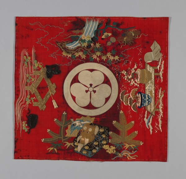Fukusa (Gift Cover), Japan, Edo period (1615-1868), late 18th century. Creator: Unknown.