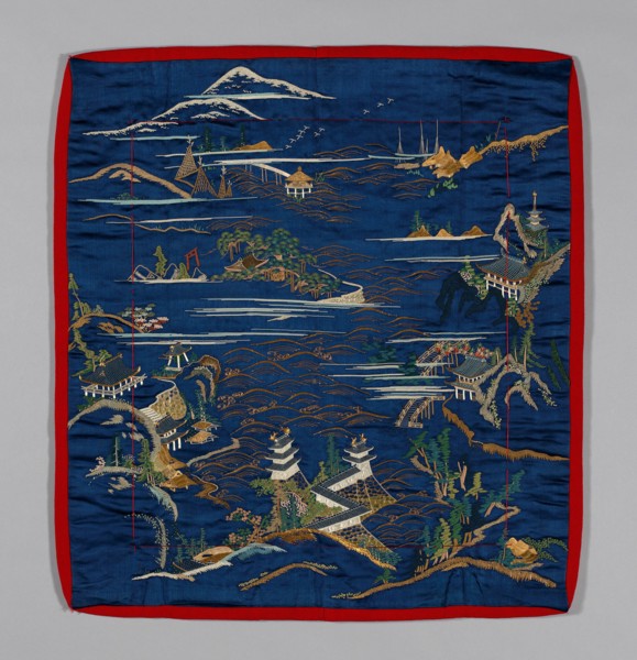 Fukusa (Gift Cover), Japan, late Edo period (1789-1868), early 19th century. Creator: Unknown.