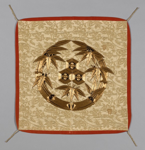 Fukusa (Gift Cover), Japan, Appliqued fabric: Edo period (1615-1868), late 18th century... Creator: Unknown.