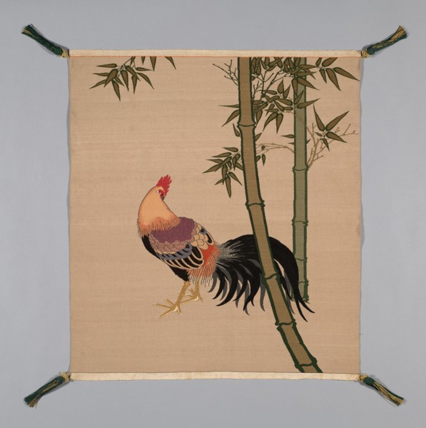 Fukusa (Gift Cover), Japan, late Edo period (1789-1868)/ Meiji period (1868-1912), 19th century. Creator: Unknown.