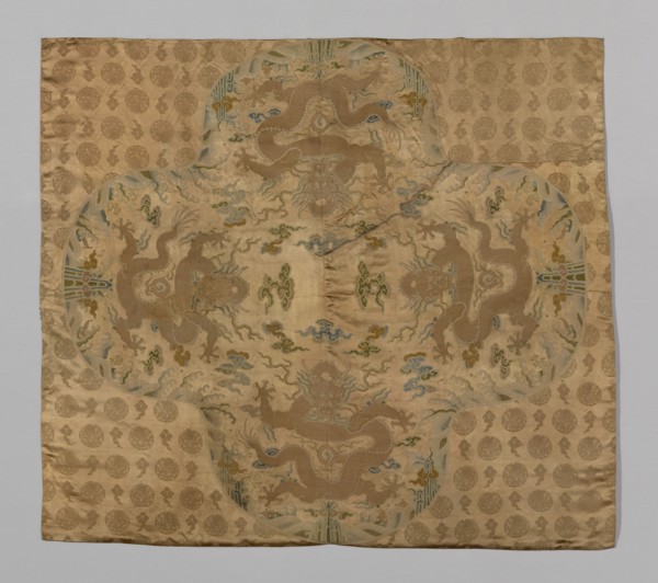Uncut Yardage (Dress Fabric), China, Kangxi period, Qing dynasty (1644-1911), 1700/25. Creator: Unknown.