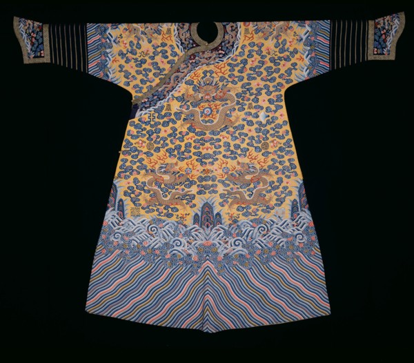 Emperor's Jifu (Semiformal Court Robe), China, Qing dynasty (1644-1911), 1790/1820. Creator: Unknown.
