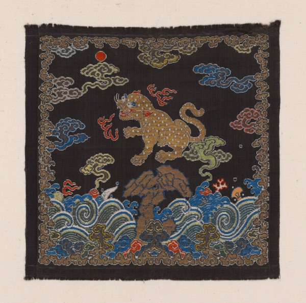 Buzi (Court Rank Badge), China, Qing dynasty(1644-1911), 1775/1800. Creator: Unknown.