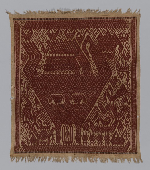 Tampan (Ceremonial Cloth), Indonesia, 19th century. Creator: Unknown.