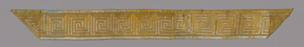 Section of Border from Thanka (Religious Picture), China, 18th century, Qing dynasty (1644-1911). Creator: Unknown.