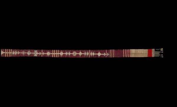 Ceremonial Waist Sash (ikak pinggang), Sumatra, 19th century. Creator: Unknown.