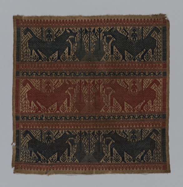 Tampan (Ceremonial Cloth), Indonesia, 19th century. Creator: Unknown.