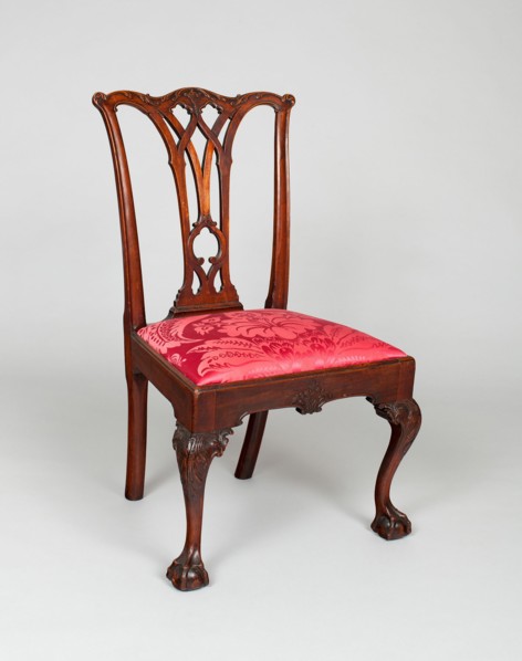 Side Chair, 1755/75. Creator: Unknown.