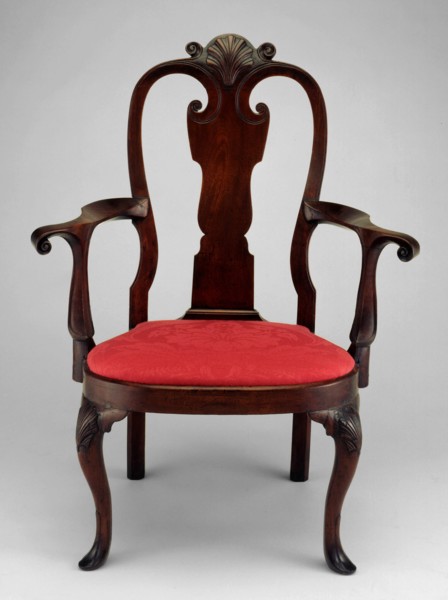 Armchair, c. 1740. Creator: Unknown.