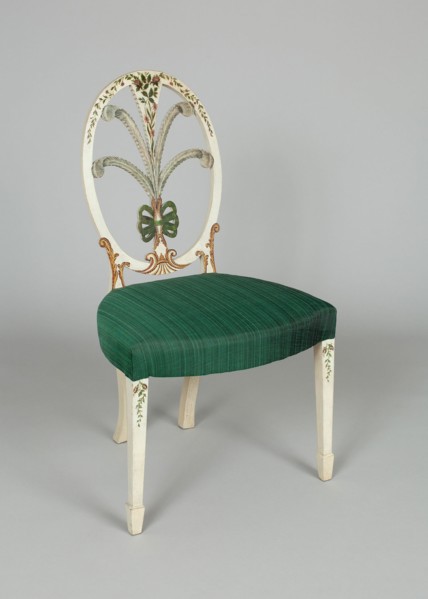 Side Chair, c. 1796. Creator: Unknown.
