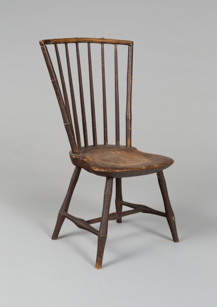 Child's Windsor Side Chair, 1790/1815. Creator: Unknown.