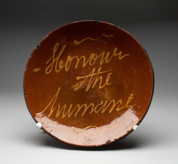 Plate, 1790/1850. Creator: Unknown.