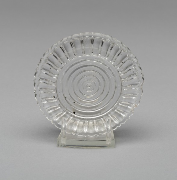 Cup plate, 1840-1850. Creator: Unknown.