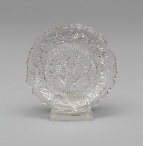 Cup plate, 19th century. Creator: Unknown.