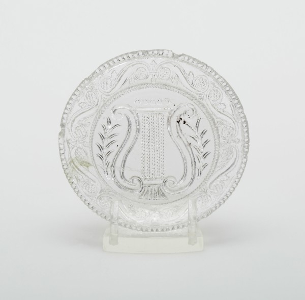 Cup plate, c. 1850. Creator: Unknown.