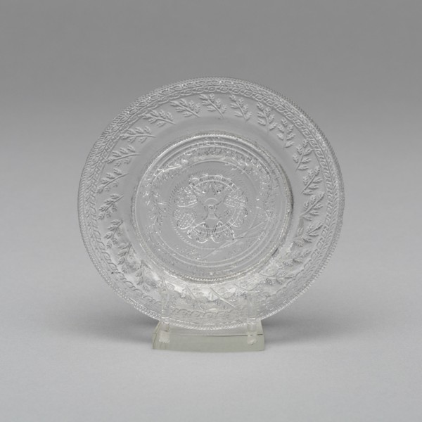 Cup plate, c. 1828. Creator: Unknown.