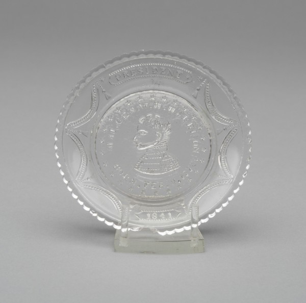 Cup plate, c. 1841. Creator: Unknown.