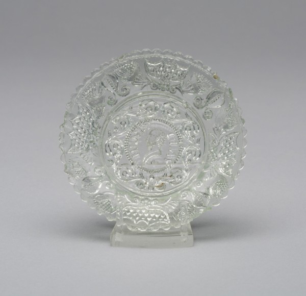 Cup plate, c. 1844. Creator: Unknown.