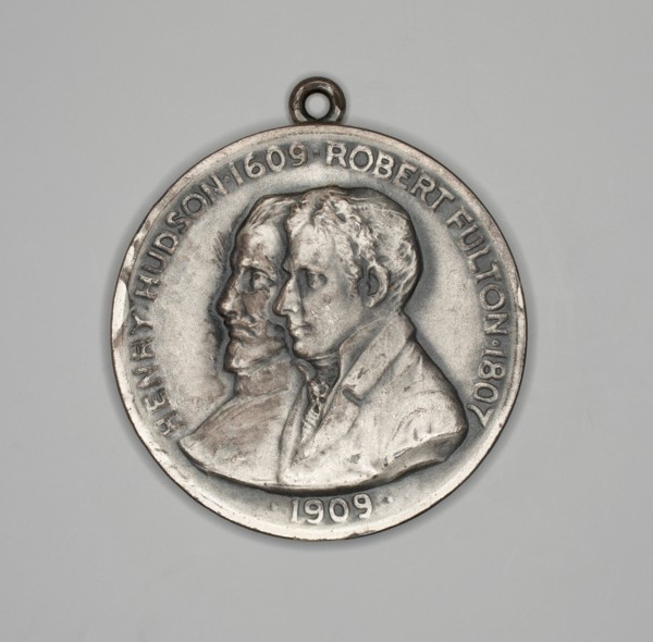 Two Medals Commemorating the Hudson-Fulton Celebration New York, 1909. Creator: Unknown.