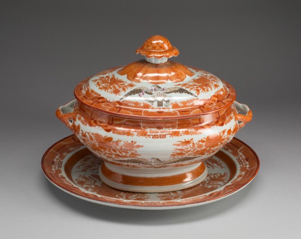 Covered Tureen and Platter, 1800/15. Creator: Unknown.