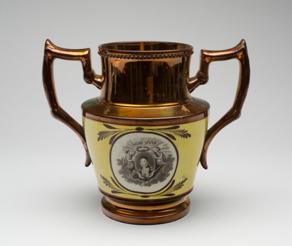 Vase, c. 1850. Creator: Unknown.