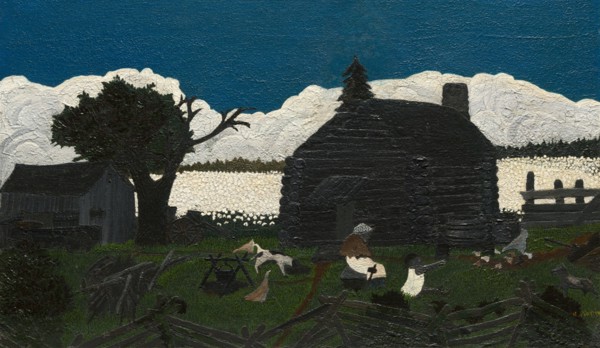 Cabin in the Cotton, c. 1931-1937. Creator: Horace Pippin.