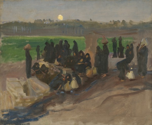 Water Carriers on the Nile, 1891. Creator: John Singer Sargent.