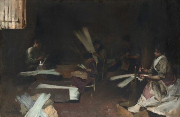 Venetian Glass Workers, 1880/82. Creator: John Singer Sargent.