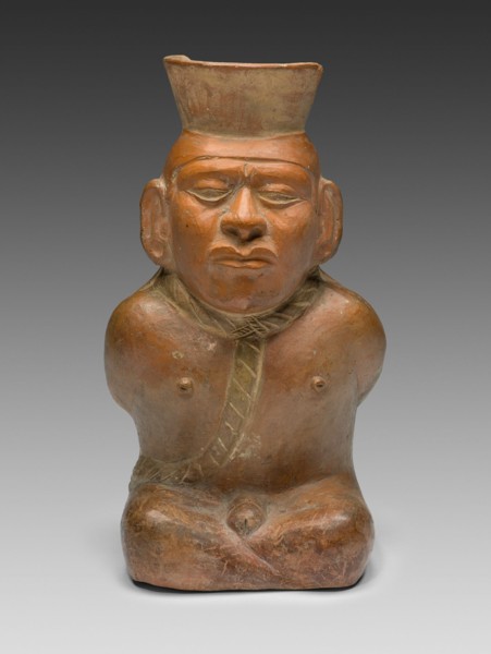 Portrait Vessel of a Captive, 100 B.C./A.D. 500. Creator: Unknown.