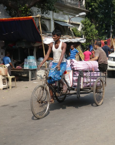 Street scene in West Bengal, India, 2019. Creator: Unknown.