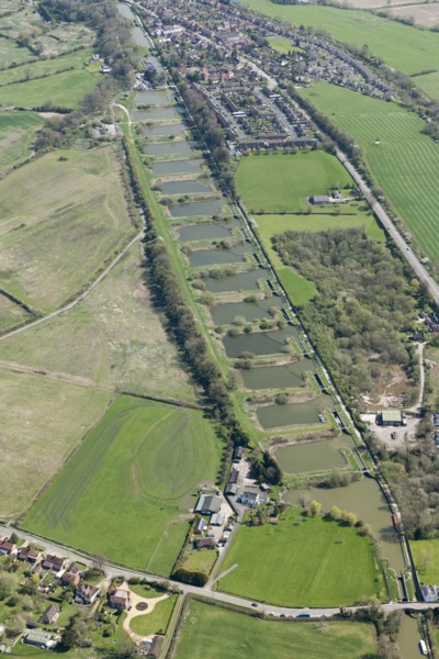 Caen Hill Locks on the Kennet and Avon Canal, Devizes, Wiltshire, 2015. Creator: Historic England.
