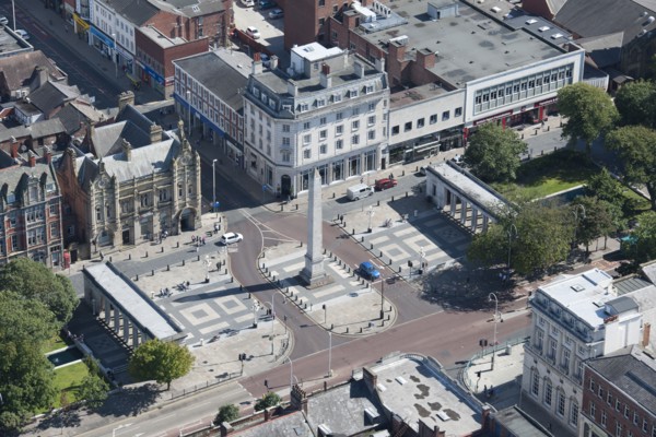 War Memorial Obelisk, Southport, Merseyside, 2015. Creator: Historic England.