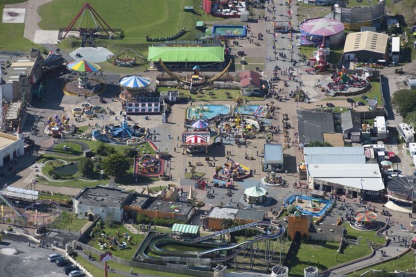 Pleasureland Amusement Park, Southport, Merseyside, 2015. Creator: Historic England.