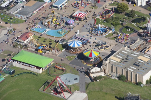 Pleasureland Amusement Park, Southport, Merseyside, 2015. Creator: Historic England.
