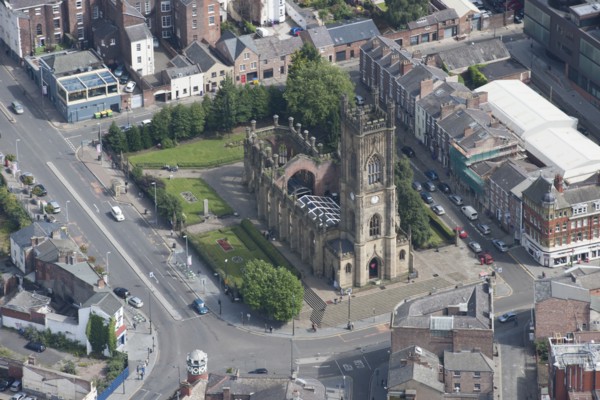 Church of St Luke, Liverpool, 2015. Creator: Historic England.