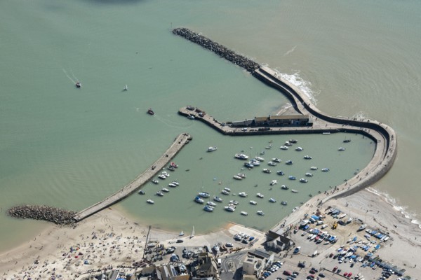The Cobb at Lyme Regis, Dorset, 2016. Creator: Historic England.