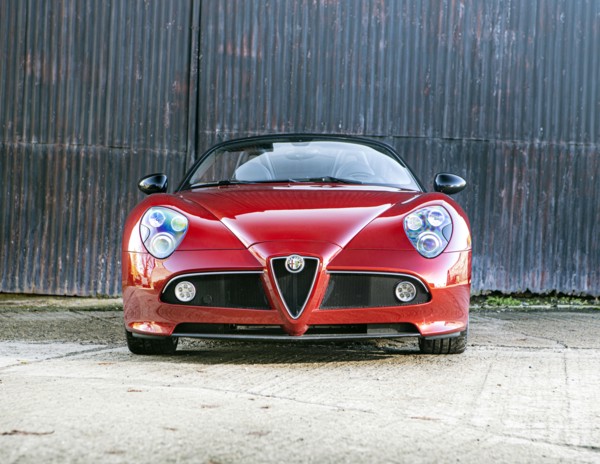 2013 Alfa Romeo 8C Spyder.